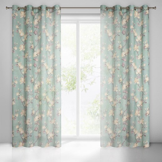 ZASŁONA GOTOWA LUNA 140 X 250 CM MIĘTOWY ze sklepu lenaodniemowlakadoszkolniaka.pl w kategorii Zasłony - zdjęcie 187406702