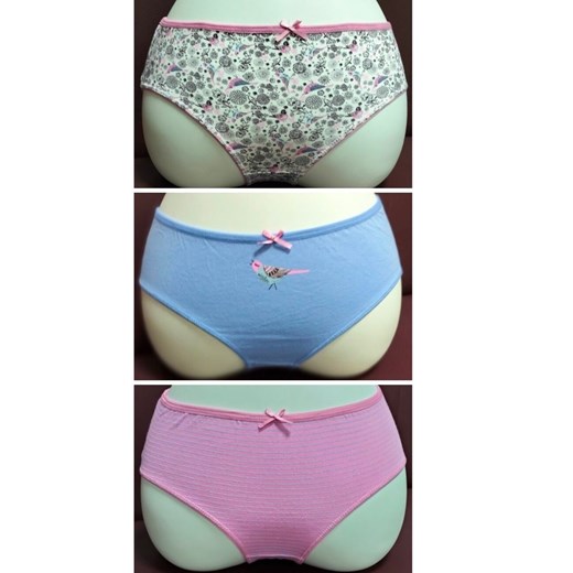 Figi majtki damskie 122 BI 49 3P ze sklepu lenaodniemowlakadoszkolniaka.pl w kategorii Majtki damskie - zdjęcie 187406774