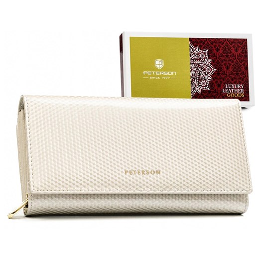 Portfel damski skórzany skóra naturalna Peterson ze sklepu lenaodniemowlakadoszkolniaka.pl w kategorii Portfele damskie - zdjęcie 187406934