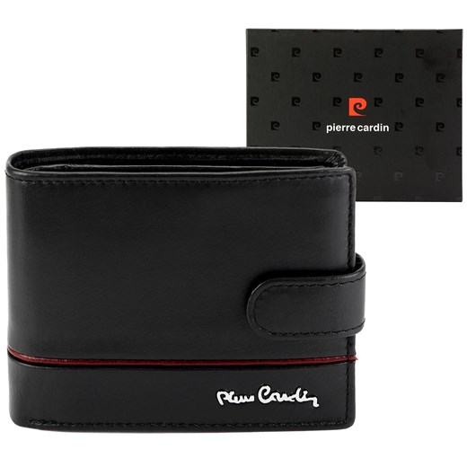 Portfel męski skórzany skóra naturalna Pierre Cardin ze sklepu lenaodniemowlakadoszkolniaka.pl w kategorii Portfele męskie - zdjęcie 187406973