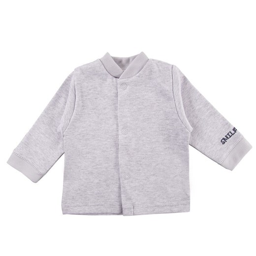 Kaftanik dla niemowlaka szary wyprawka Eevi Baby love ze sklepu lenaodniemowlakadoszkolniaka.pl w kategorii Kaftaniki i bluzki - zdjęcie 187407731