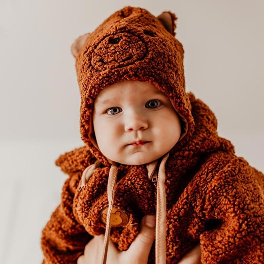 Czapka niemowlęca ciepła baranek dla chłopca Eevi Cars&Bear ze sklepu lenaodniemowlakadoszkolniaka.pl w kategorii Czapki dziecięce - zdjęcie 187408153