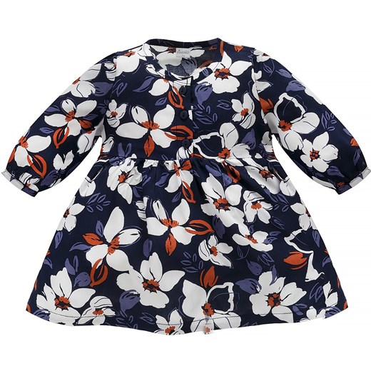 Sukienka z długim rękawem dla dziewczynki granatowa Pinokio Imagine ze sklepu lenaodniemowlakadoszkolniaka.pl w kategorii Sukienki niemowlęce - zdjęcie 187408663