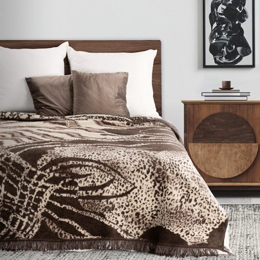 KOC AKRYL 1 220 X 240 CM BRĄZOWY ze sklepu lenaodniemowlakadoszkolniaka.pl w kategorii Narzuty i kapy - zdjęcie 187408944