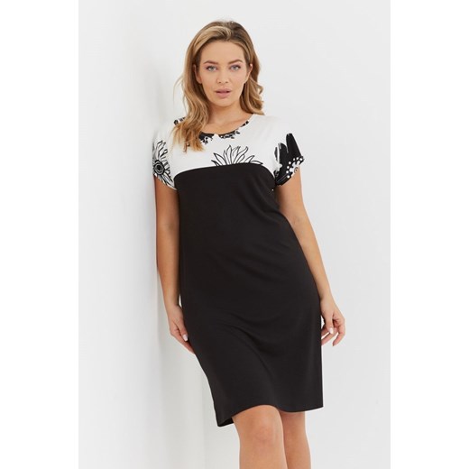 Koszula nocna damska ELLE 742 ze sklepu lenaodniemowlakadoszkolniaka.pl w kategorii Koszule nocne - zdjęcie 187409400