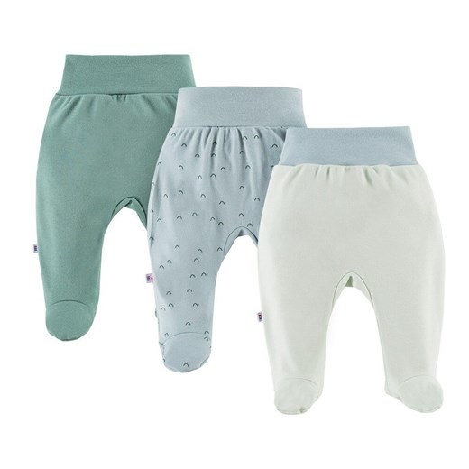 Półśpiochy niemowlęce 3-pak Eevi Good day wyprawka ze sklepu lenaodniemowlakadoszkolniaka.pl w kategorii Spodnie i półśpiochy - zdjęcie 187409711