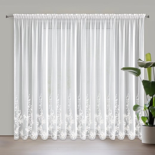 ZASŁONA GOTOWA JULIA NA TAŚMIE 350 X 270 CM BIAŁY ze sklepu lenaodniemowlakadoszkolniaka.pl w kategorii Zasłony - zdjęcie 187409862