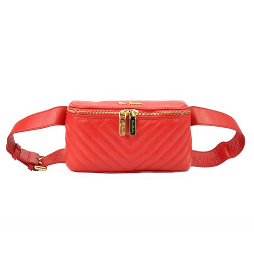 Torebka torebki saszetka nerka skórzana skóra naturalna Pierre Cardin damska ze sklepu lenaodniemowlakadoszkolniaka.pl w kategorii Nerki - zdjęcie 187410281