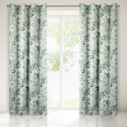 ZASŁONA GOTOWA MIRIAM 140X250 CM ZIELONY ze sklepu lenaodniemowlakadoszkolniaka.pl w kategorii Zasłony - zdjęcie 187410873