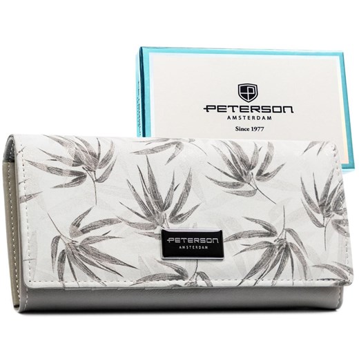 Portfel damski skóra naturalna skórzany Peterson ze sklepu lenaodniemowlakadoszkolniaka.pl w kategorii Portfele damskie - zdjęcie 187411561