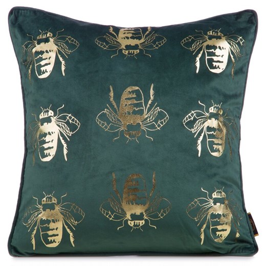 POSZEWKA BLINK 15 45 X 45 CM CIEMNOZIELONY ze sklepu lenaodniemowlakadoszkolniaka.pl w kategorii Poszewki na poduszki - zdjęcie 187411721