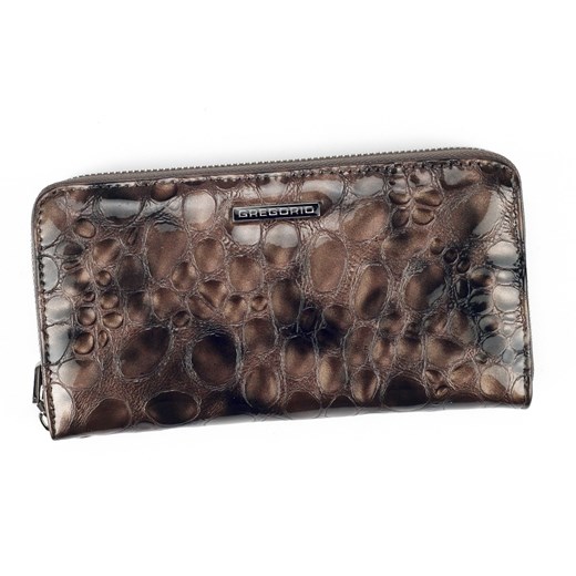 Gregorio portfel skóra naturalna wielokolorowy Gregorio FZ-119 - kobieta ze sklepu lenaodniemowlakadoszkolniaka.pl w kategorii Portfele damskie - zdjęcie 187412602