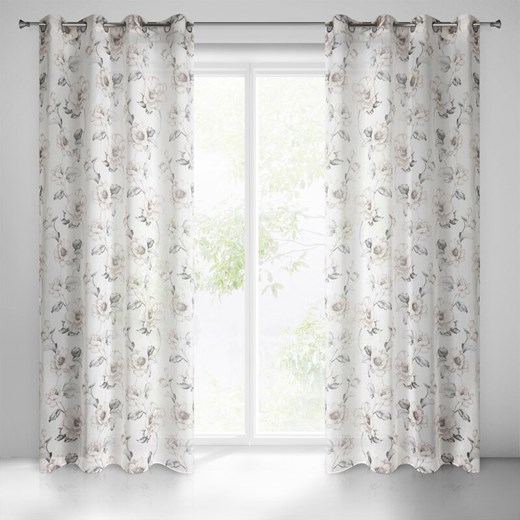 FIRANA GOTOWA BASALA 140 X 250 CM NATURALNY ze sklepu lenaodniemowlakadoszkolniaka.pl w kategorii Firany - zdjęcie 187413582