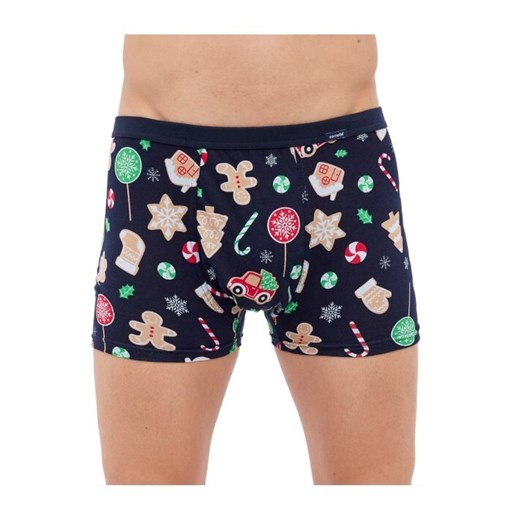 Bokserki majtki męskie Świąteczne 007/74 Candy ze sklepu lenaodniemowlakadoszkolniaka.pl w kategorii Majtki męskie - zdjęcie 187414092
