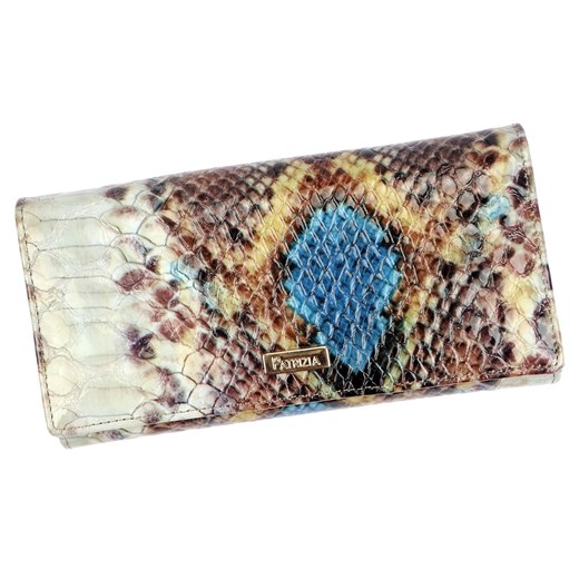 Portfel skóra naturalna wielokolorowy VL-122 - kobieta ze sklepu lenaodniemowlakadoszkolniaka.pl w kategorii Portfele damskie - zdjęcie 187415322