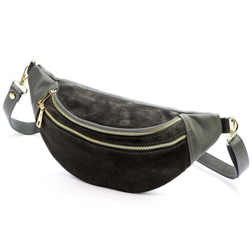 Torebka torebki skórzana saszetka nerka skóra naturalna Luka damska ze sklepu lenaodniemowlakadoszkolniaka.pl w kategorii Nerki - zdjęcie 187417373