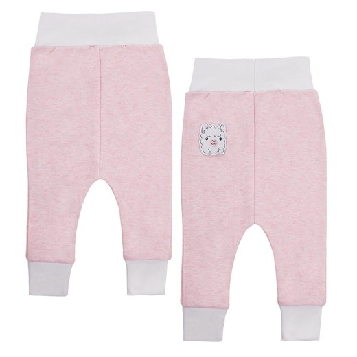 Spodnie bawełniane niemowlęce wcześniak Eevi Baby love ze sklepu lenaodniemowlakadoszkolniaka.pl w kategorii Spodnie i półśpiochy - zdjęcie 187419030