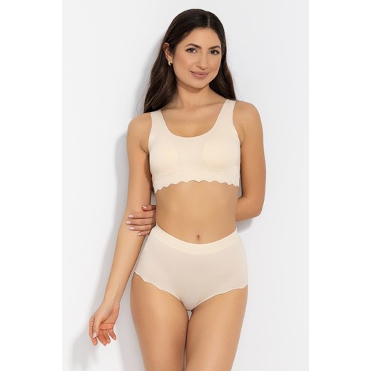 Figi Feel Good Maxi majtki damskie beżowe ze sklepu lenaodniemowlakadoszkolniaka.pl w kategorii Majtki damskie - zdjęcie 187419034