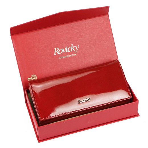 Portfel damski skórzany skóra naturalna Rovicky Rovicky uniwersalny lenaodniemowlakadoszkolniaka.pl