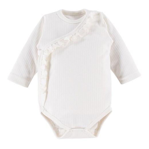 Body rozpinane niemowlęce dla dziewczynki wyprawka Eevi Bloom beż ze sklepu lenaodniemowlakadoszkolniaka.pl w kategorii Body niemowlęce - zdjęcie 187419572