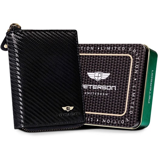 Portfel męski skórzany skóra naturalna Peterson ze sklepu lenaodniemowlakadoszkolniaka.pl w kategorii Portfele męskie - zdjęcie 187419913