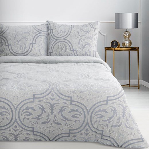 KOMPLET POŚCIELI FLANO 5 220 X 200 CM SREBRNY ze sklepu lenaodniemowlakadoszkolniaka.pl w kategorii Pościele - zdjęcie 187420214