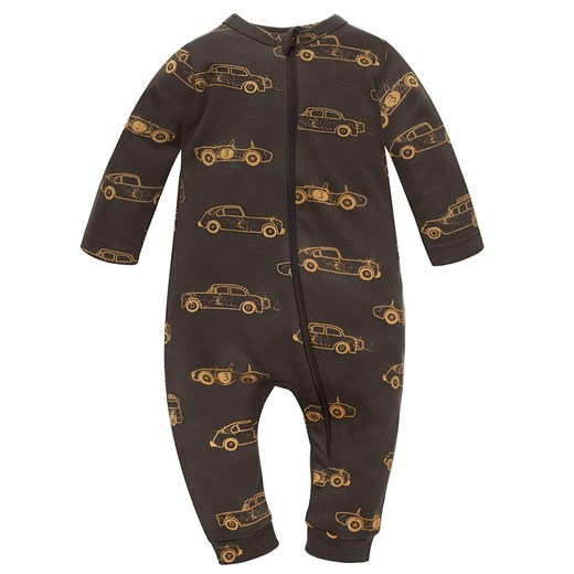 PAJAC BEZ STOPEK SUWAK OLD CARS grafitowy, autka 86 ze sklepu lenaodniemowlakadoszkolniaka.pl w kategorii Pajacyki - zdjęcie 187420711