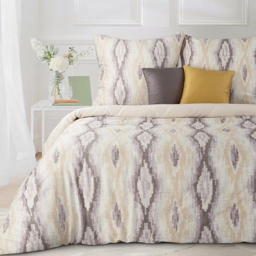 KOMPLET POŚCIELI SATYNOWEJ NIKA 24 220 X 200 CM BEŻOWY ze sklepu lenaodniemowlakadoszkolniaka.pl w kategorii Pościele - zdjęcie 187421000