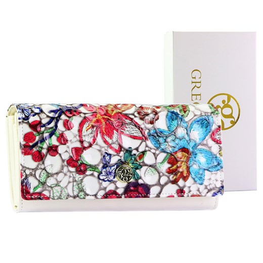 Portfel damski skórzany skóra naturalna + skóra ekologiczna Gregorio ze sklepu lenaodniemowlakadoszkolniaka.pl w kategorii Portfele damskie - zdjęcie 187421164