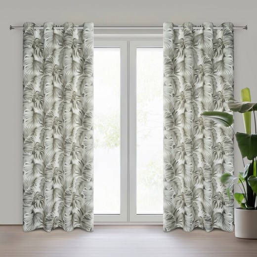 ZASŁONA GOTOWA ZORA 140 X 250 CM BIAŁY ze sklepu lenaodniemowlakadoszkolniaka.pl w kategorii Zasłony - zdjęcie 187421801