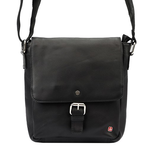 Torba listonoszka saszetka na ramię męska skórzana skóra naturalna Albatross ze sklepu lenaodniemowlakadoszkolniaka.pl w kategorii Torby męskie - zdjęcie 187422451