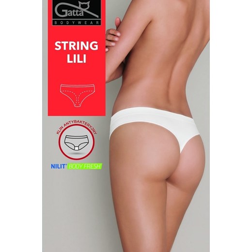 Stringi majtki damskie Lili 41648 ze sklepu lenaodniemowlakadoszkolniaka.pl w kategorii Majtki damskie - zdjęcie 187422663