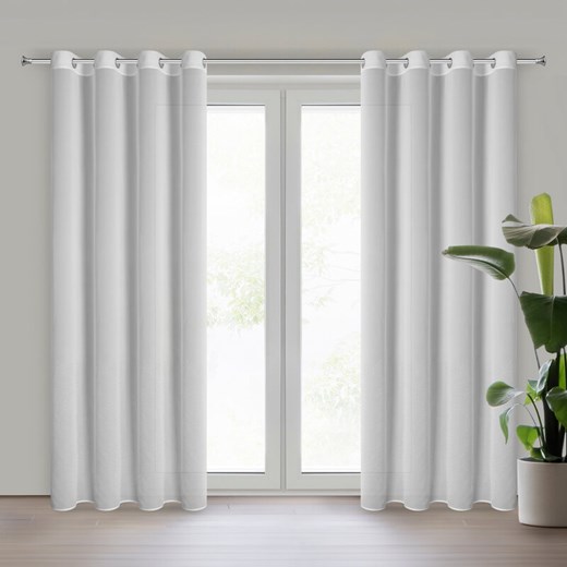 FIRANA GOTOWA ARIADNA 2 140 X 250 CM BIAŁY ze sklepu lenaodniemowlakadoszkolniaka.pl w kategorii Firany - zdjęcie 187422872