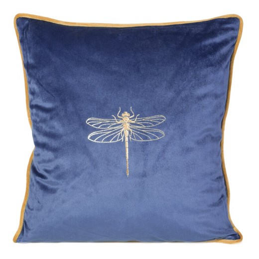 POSZEWKA LORI 45 X 45 CM GRANATOWY ze sklepu lenaodniemowlakadoszkolniaka.pl w kategorii Poszewki na poduszki - zdjęcie 187422994