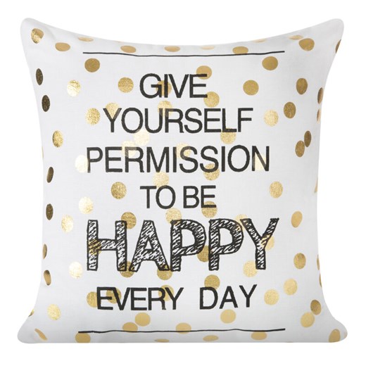 POSZEWKA DANI 40 X 40 CM BIAŁY ze sklepu lenaodniemowlakadoszkolniaka.pl w kategorii Poszewki na poduszki - zdjęcie 187423294