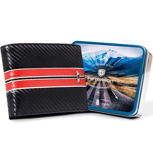 Portfel męski skórzany skóra naturalna Peterson ze sklepu lenaodniemowlakadoszkolniaka.pl w kategorii Portfele męskie - zdjęcie 187424260