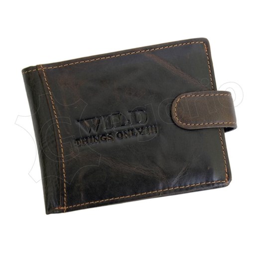 Portfel męski skórzany skóra naturalna Wild ze sklepu lenaodniemowlakadoszkolniaka.pl w kategorii Portfele męskie - zdjęcie 187424864