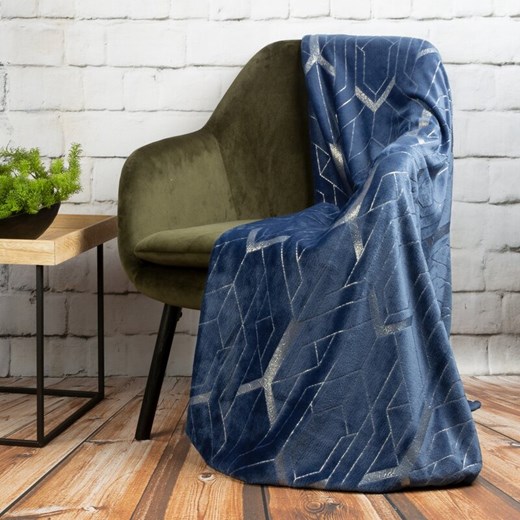 KOC GINKO4 150 X 200 CM NIEBIESKI ze sklepu lenaodniemowlakadoszkolniaka.pl w kategorii Narzuty i kapy - zdjęcie 187425162