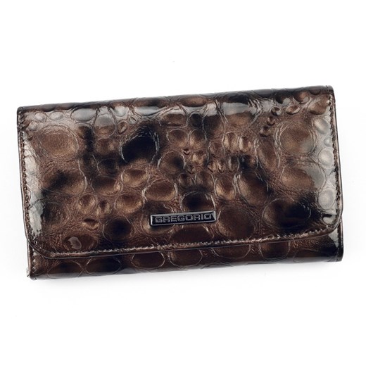 Gregorio portfel skóra naturalna wielokolorowy Gregorio FZ-110 - kobieta ze sklepu lenaodniemowlakadoszkolniaka.pl w kategorii Portfele damskie - zdjęcie 187425192