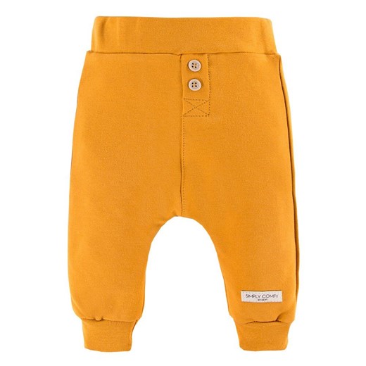 SPODNIE SIMPLY COMFY DRES MIODOWE EWA KLUCZE ze sklepu lenaodniemowlakadoszkolniaka.pl w kategorii Spodnie i półśpiochy - zdjęcie 187426091