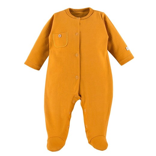 PAJAC niemowlęcy wyprawka SIMPLY COMFY KIESZ MIODOWY Ewa Klucze ze sklepu lenaodniemowlakadoszkolniaka.pl w kategorii Pajacyki - zdjęcie 187426352