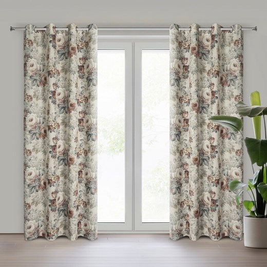 ZASŁONA GOTOWA GABI 140 X 250 CM NATURALNY ze sklepu lenaodniemowlakadoszkolniaka.pl w kategorii Zasłony - zdjęcie 187426442