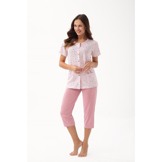 Piżama damska 346 rozpinana ze sklepu lenaodniemowlakadoszkolniaka.pl w kategorii Piżamy damskie - zdjęcie 187426850