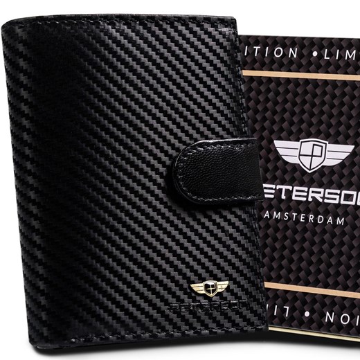 Portfel męski skórzany skóra naturalna Peterson ze sklepu lenaodniemowlakadoszkolniaka.pl w kategorii Portfele męskie - zdjęcie 187427143