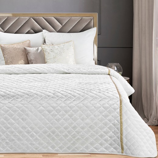 NARZUTA KRISTIN 220 X 240 CM BIAŁY ze sklepu lenaodniemowlakadoszkolniaka.pl w kategorii Narzuty i kapy - zdjęcie 187428212