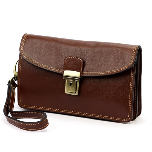 Saszetka męska skórzana skóra naturalna Gregorio ze sklepu lenaodniemowlakadoszkolniaka.pl w kategorii Torby męskie - zdjęcie 187429190