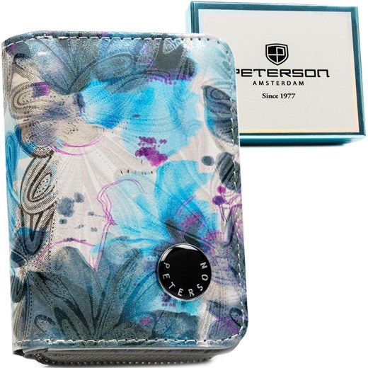 Portfel damski skóra naturalna skórzany Peterson ze sklepu lenaodniemowlakadoszkolniaka.pl w kategorii Portfele damskie - zdjęcie 187429313