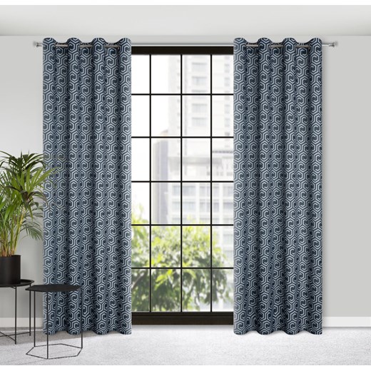 ZASŁONA GOTOWA D91 JULIET 140 X 250 CM GRAFITOWY ze sklepu lenaodniemowlakadoszkolniaka.pl w kategorii Zasłony - zdjęcie 187429424