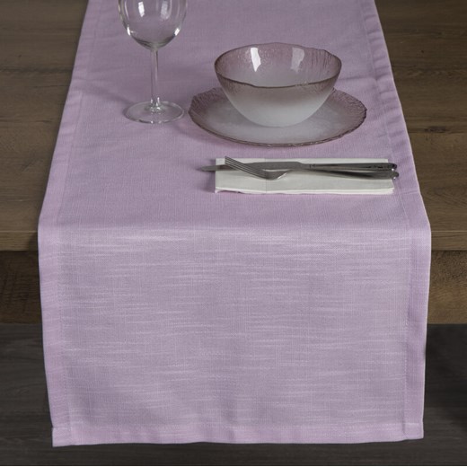 OBRUS SUMMER11 40 X 140 CM JASNOFIOLETOWY ze sklepu lenaodniemowlakadoszkolniaka.pl w kategorii Obrusy i bieżniki - zdjęcie 187429562