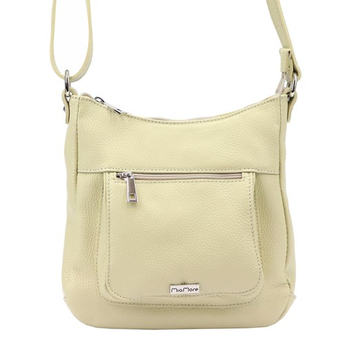 MiaMore torebka listonoszka skóra naturalna beżowy ze sklepu lenaodniemowlakadoszkolniaka.pl w kategorii Listonoszki - zdjęcie 187429693